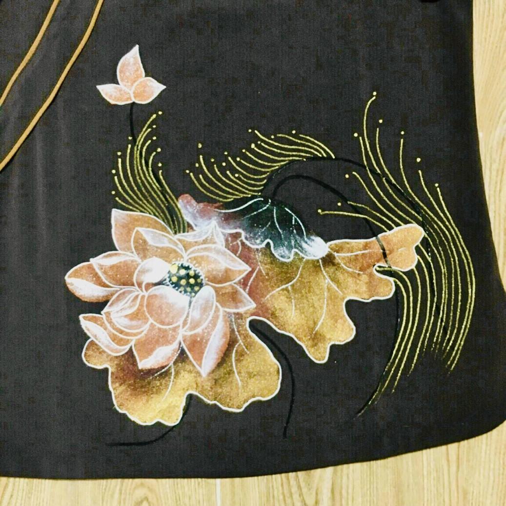 Cài xéo 2 viền
